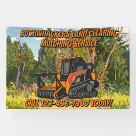Maatwerk Grondopruimings Mulchservice Bedrijf Spandoek