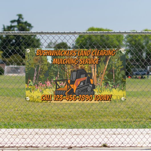 Maatwerk Grondopruimings Mulchservice Bedrijf Spandoek (Insitu)