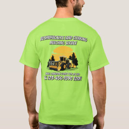 Maatwerk Grondopruimings Mulchservice Bedrijf T-shirt