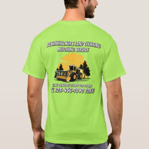 Maatwerk Grondopruimings Mulchservice Bedrijf T-shirt