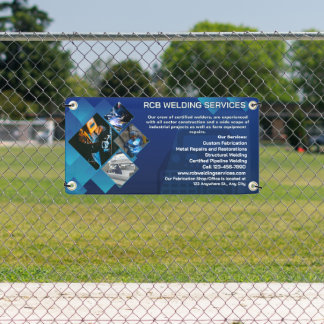 Maatwerk lasaannemersdiensten bedrijf spandoek