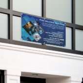 Maatwerk lasaannemersdiensten bedrijf spandoek (Buitenkant Gebouw)