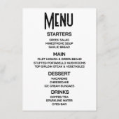 Maatwerk - Maak uw eigen menu (Voorkant)