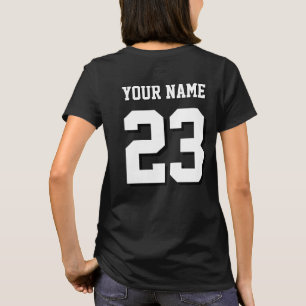 Maatwerk Naam en Nummer Jersey Sporten T-shirt