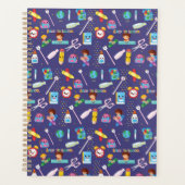 Maatwerk Naam Grappige School Supplies Patroon Planner (Voorkant)