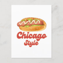 Maatwerk ontwerp Chicago Style Hot Dog Cadeau Hotd