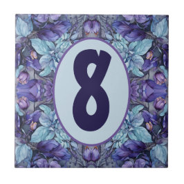 Maatwerk Periwinkle Tuin Tegeltje