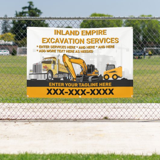 Maatwerk Uitgraving Hoofdaannemer Bouw Spandoek (Insitu)