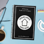Maatwerk Vastgoed Bedrijf Uw Logo Realtor 2024 Planner<br><div class="desc">Deze chique custom realtor 2024 planner is gepersonaliseerd met uw vastgoedbedrijf logo in het centrum. Voeg uw naam en agent van het vastgoedbedrijf toe aan dit moderne ontwerp voor een stijlvol,  aangepast vakantiegeschenk.</div>