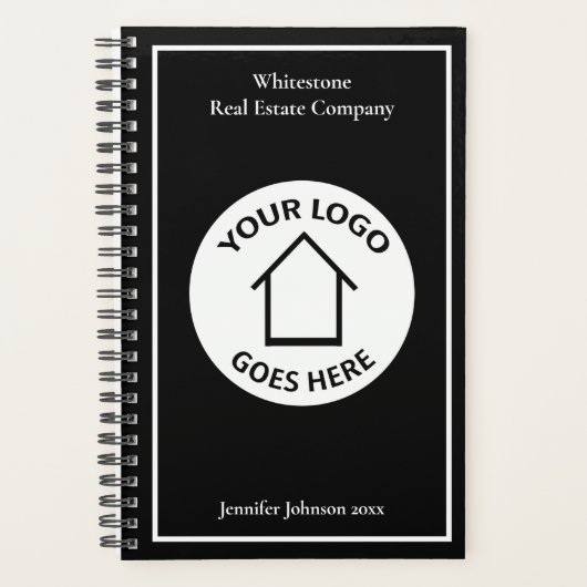 Maatwerk Vastgoed Bedrijf Uw Logo Realtor 2024 Planner (Voorkant)