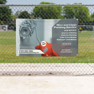 Maatwerk voor residentiële commerciële schildering spandoek