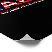 Maba Make Aoc Andria Ocasio-cortez Bartend Again U Poster (Hoek)