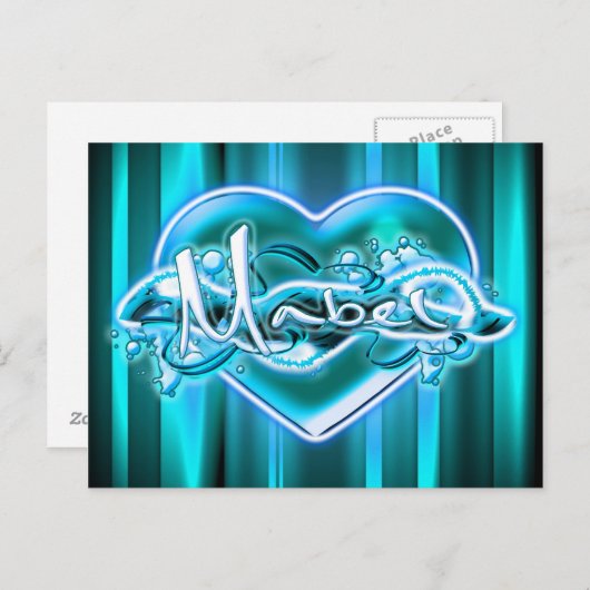 Mabel Briefkaart (Voorkant / Achterkant)