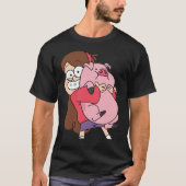 Mabel en Waddles Sticker T-shirt (Voorkant)