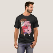 Mabel en Waddles Sticker T-shirt (Voorkant volledig)