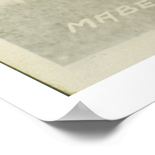 Mabel Strickland op Stranger. Poster (Hoek)