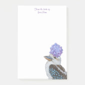 Mabel the kookaburra post-it notes (Voorkant)