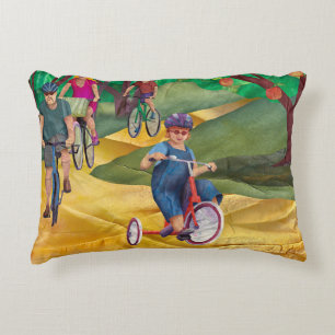 Mabell's Dagen, Riding My Bike Decoratief Kussen