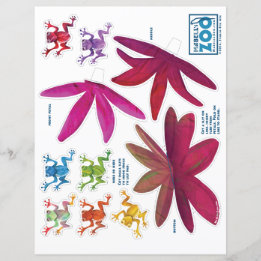 Mabell's Zoo Frog Cutouts