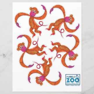 Mabell's Zoo Monkey Cutout