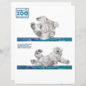 Mabell's Zoo Polar Beren Cutouts (Voorkant / Achterkant)