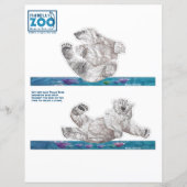Mabell's Zoo Polar Beren Cutouts (Voorkant)