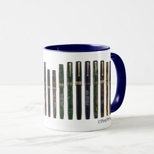 Mabie Todd Swan Visofil Fountain Pens Mok (Voorkant rechts)