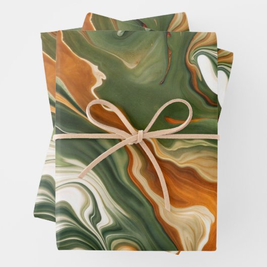 Mable Green Inpakpapier Vel (In situ)