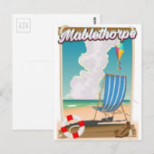 Mablethorpe Vakantieposter Briefkaart (Voorkant / Achterkant)