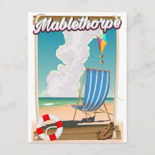 Mablethorpe Vakantieposter Briefkaart