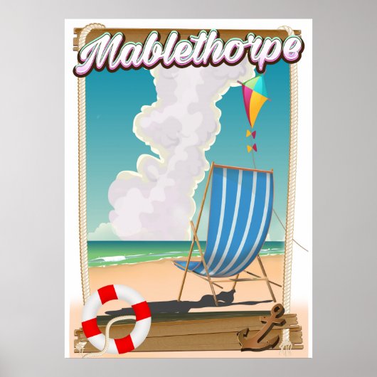 Mablethorpe Vakantieposter Poster (Voorkant)