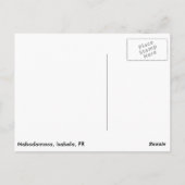 Mabodamaca Isabela Briefkaart (Achterkant)