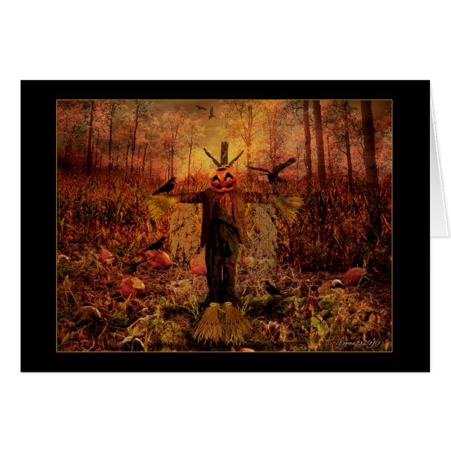 Mabon Blessings - Harvest Scarecrow (Voorkant Horizontaal)