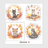 Mabon Cats Vinyl Sticker Set (Vel)