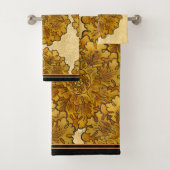 Mabon Equinox-eiken bladeren Bad Handdoek (Insitu)