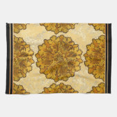 Mabon Equinox-eiken bladeren Theedoek (Horizontaal)