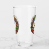 Mabon Grape Vine Wreate met Pentacle Glas (Links)