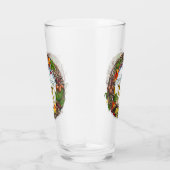 Mabon Grape Vine Wreate met Pentacle Glas (Rechts)