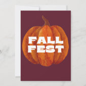 Mabon Harvest Herfst Equinox Uitnodiging (Achterkant)