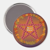 Mabon Pentacle Magneet (Voorkant / Achterkant)