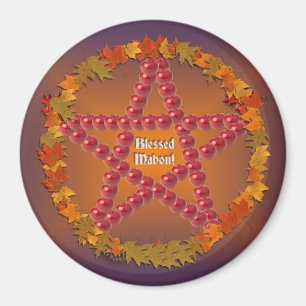 Mabon Pentacle Magneet