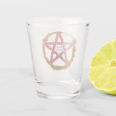 Mabon Pentacle Shot Glas (Achterkant)