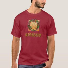 Mabon Wreator met eik Letters T-shirt