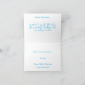 Mabrook Aqeeqah Mubarak - Islamitische Nieuwe Baby Kaart (Binnen)