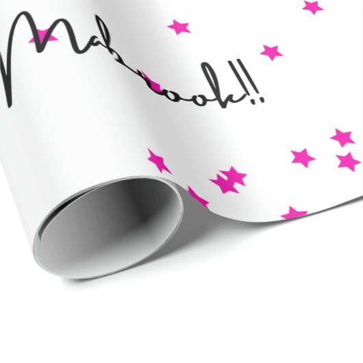 mabrook schattige suikerpartij cadeaupapier (Rol Hoek)