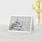 Mabruk Arabisch Islamitische mabrook felicitatieka Kaart (Gele Bloem)