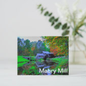 Mabry Mill Briefkaart (Staand voorkant)