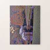 Mabry Mill in Herfst Puzzle Legpuzzel (Verticaal)