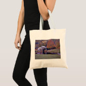 Mabry Mill in Herfst Toe Bag Tote Bag (Voorkant (product))