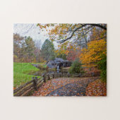 Mabry Mill in het najaar Legpuzzel (Horizontaal)